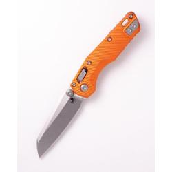Couteau Microtech MSI Mini Lame Acier M390MK Manche Aluminium Orange RAM-LOK Made In MCT210M10FLOR