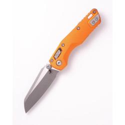 Couteau Microtech MSI Mini Lame Acier M390MK Manche Aluminium Orange RAM-LOK Made MCT210M10APFLOR