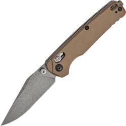 Couteau Kershaw Bel Air Lame Acier MagnaCut Manche Aluminium Flat Dark Earth DuraLock USA KS6106FDE