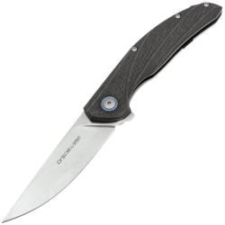 Couteau Viper Orso 2 Lame Acier LO-QPM20-4 Manche Carbone Noir et Titane Frame Lock Made In Italy