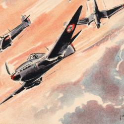 Carte postale illustr&eacute;e Loire-Nieuport 40 -N&deg;8794
