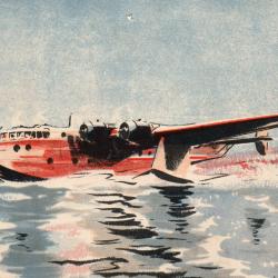 Carte postale, Hydravion Br&eacute;guet 730, Exploration -N&deg;8797