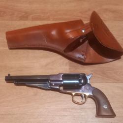 Revolver Remington 1858 New army calibre 36 avec &eacute;tui cuir