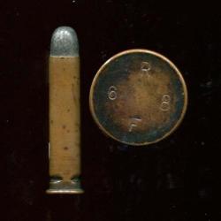 .45-70 Gvrt Rifle US - amorce Benet - Frankford Arsenal 1881 - marquage R 6 81 F - PORT COMPRIS