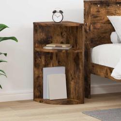 Table d'appoint en panneau de bois, 29,5 &times; 29,5 &times; 60 cm, pour le salon