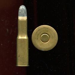 .450/577 Martini-Henry - RARE - balle plomb &agrave; calepin de papier  - Tr&egrave;s bon &eacute;tat - PRIX PORT COMPRIS