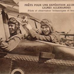 Carte postale vintage - Aviation et pilotes Premi&egrave;re Guerre mondiale -N&deg;8805