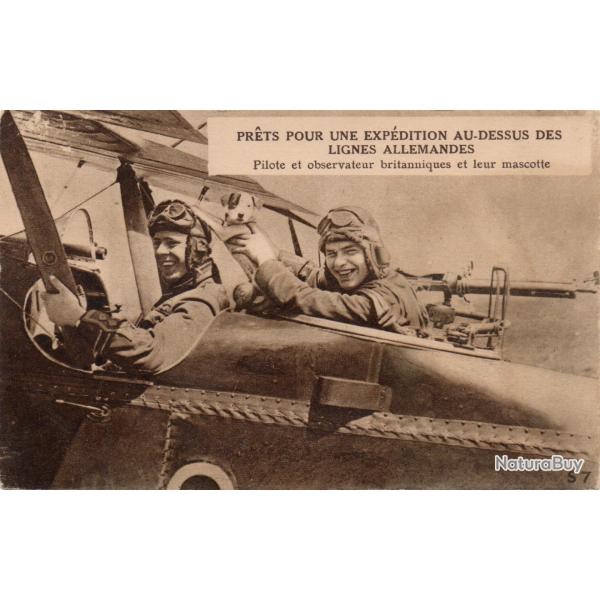 Carte postale vintage - Aviation et pilotes Premi�re Guerre mondiale -N�8805