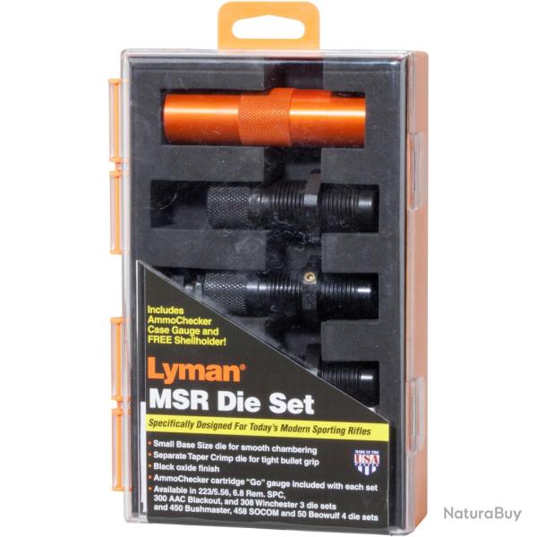 Lyman MSR Precision jeu outils .223 Rem. - 3-pi�ces (Calibre: .223 Rem.)