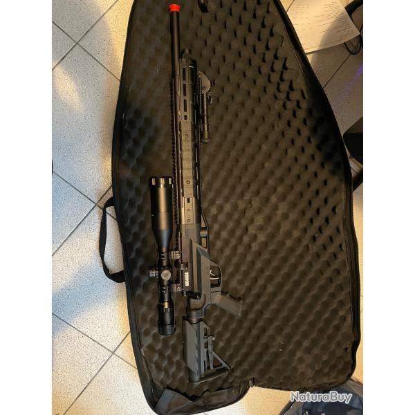 Compresseur pcp + carabine pcp benjamin crosman armada