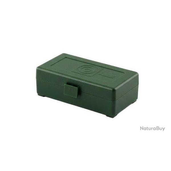 Bo�te de rangement 50 munitions calibre 357 Megaline verte