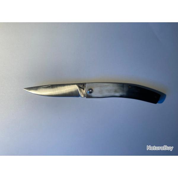 couteau pliant artisanal lame inox