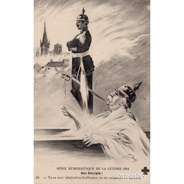 Carte postale ancienne - S�rie humoristique de la guerre 1914 -N�8808
