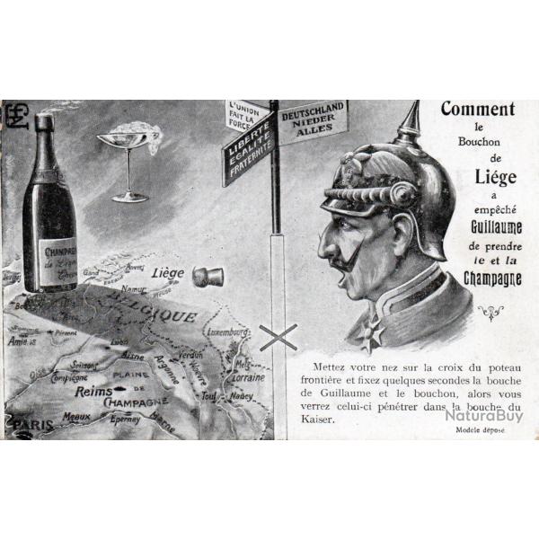 Carte postale ancienne de propagande Premi�re Guerre mondiale -N�8809