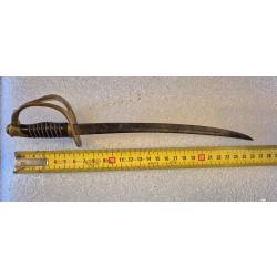 Sabre miniature  coupe papier HERMES  modele 1822 de 27 cm Ann&eacute;e 1950 /1960