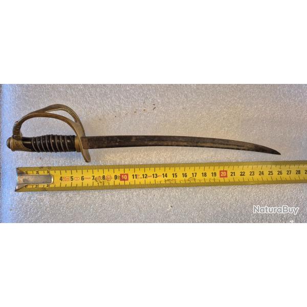 Sabre miniature  coupe papier HERMES  modele 1822 de 27 cm Ann�e 1950 /1960