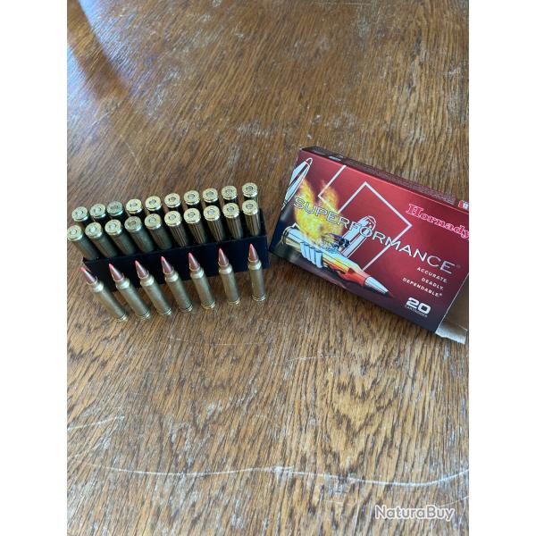 27 BALLES HORNADY SURPERFORMANCE 300 Win Mag 180gr