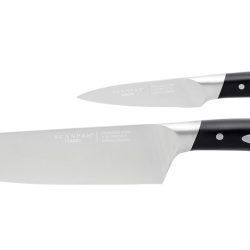 Scanpan Set 2 Pi&egrave;ces - Couteau d'office 9 cm + couteau de chef 20 cm - ref 92000210