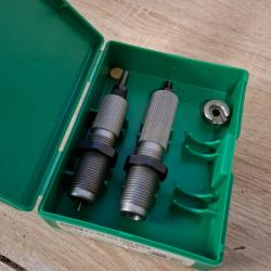 Jeu d'outil RCBS 7X64 R&eacute;f 34001 avec son Shell Holder