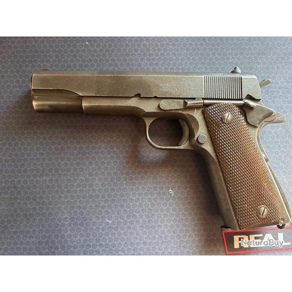 Pistolet mod�le 1911-A1 Remington rand 2nd Guerre Mondiale - Cal. 45 ACP