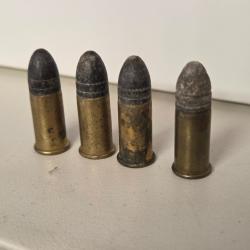 Lot de 4 munitions cal 320 Bulldog