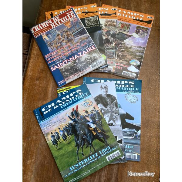 Champs de bataille, histoire militaire, strat�gie et analyses, lot 7 num�ros