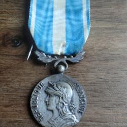 m&eacute;daille  coloniale barette extreme orient