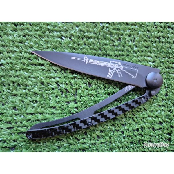 Couteau Deejo Tattoo M16