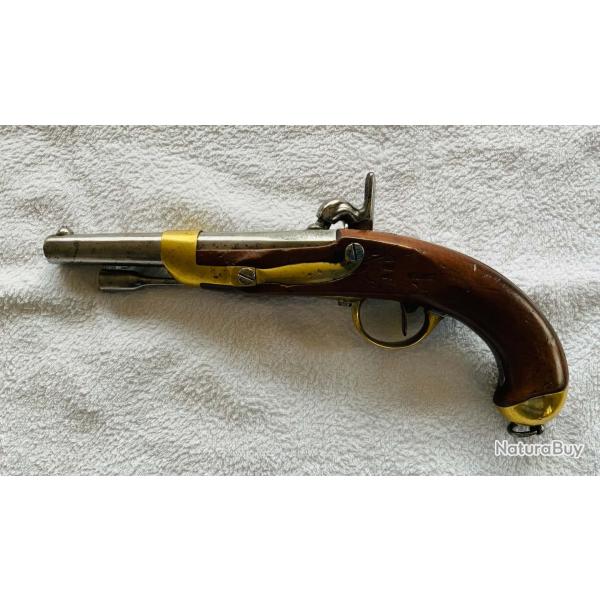 Pistolet d'ar�on r�glementaire fran�ais Mle 1822 T bis - Manuf. Saint-�tienne