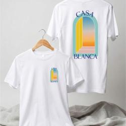 CASABLANCA L'ARCHE T-shirt 100% Coton 190g BLANC