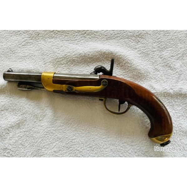 Pistolet d'ar�on r�glementaire Mle 1822 converti - Manuf. Imp�riale de Mutzig