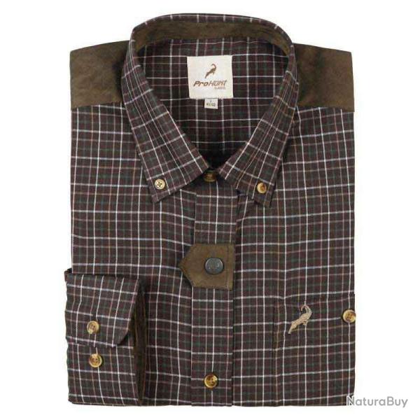 Chemise Prohunt Vitry Marron