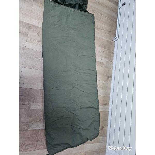 Sac de couchage militaire TTA Mod�le 71 - Willefert 1979 - Complet avec sangles - TBE