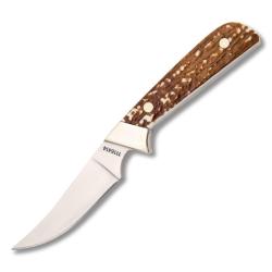 Couteau Fixe Schrade Uncle Henry Lame Acier 7Cr17MoV Manche Staglon &Eacute;tui Cuir SCH1116414
