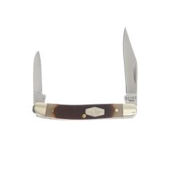 Couteau de Poche Schrade Old Timer Minuteman Lame Acier 7Cr17MoV Manche Delrin Slip Joint SCH104OT
