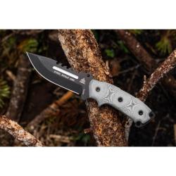 Couteau Fixe TOPS Steel Eagle 105C Lame Acier 1095 Manche Micarta &Eacute;tui Kydex USA TPSE105C