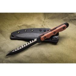 Couteau Fixe TOPS Ranger Bootlegger 2 Lame Acier 1095 Manche Micarta &Eacute;tui Kydex USA TPRBL02