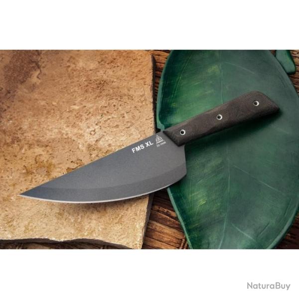 Couteau Fixe TOPS Frog Market Special XL Lame Acier 1095 Manche Micarta �tui Kydex USA TPFMSXL02
