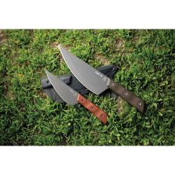 Set Couteaux TOPS Frog Market Special Combo Lame Acier 1095 Manche Micarta &Eacute;tui Kydex USA TPFMSCMB02