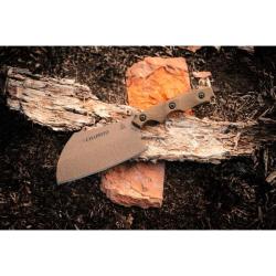 Couteau Fixe TOPS El Chappito Lame Acier 1095 Manche Micarta &Eacute;tui Kydex USA TPECPTO01