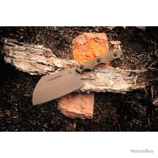 Couteau Fixe TOPS El Chappito Lame Acier 1095 Manche Micarta �tui Kydex USA TPECPTO01