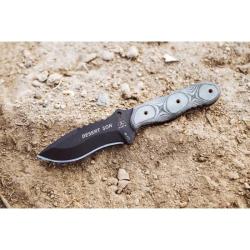 Couteau Fixe TOPS Desert Son Lame Acier 1095 Manche Micarta &Eacute;tui Kydex USA TPDSON01