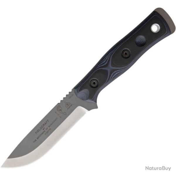 Couteau Fixe TOPS Fieldcraft BOB Hunter Lame Acier 154CM Manche Micarta �tui Kydex USA TPBROS154BB