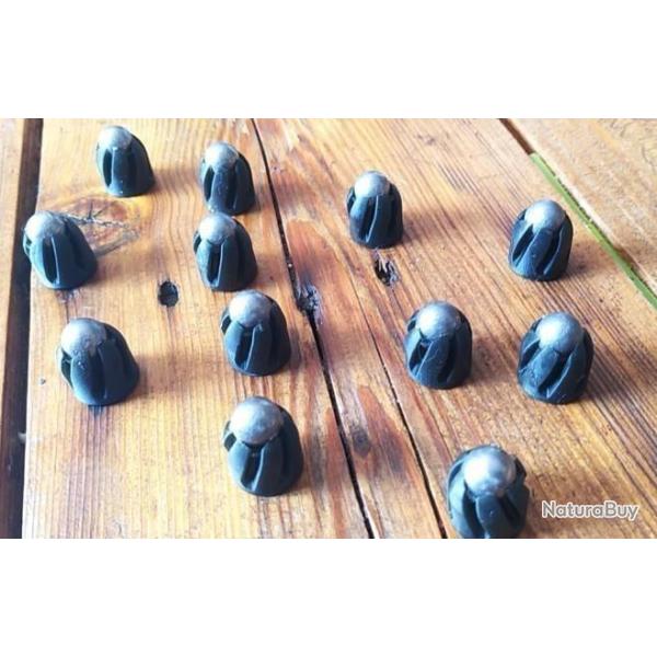 TWISTED TOP TAK 18mm POUR EMBOUT GOMME COGNE PAK SLUGS Par lot de 12.