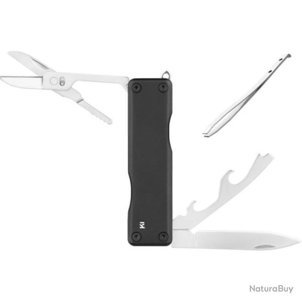 Outil EDC Oknife Otacle K1 Multifonction Aluminium Noir OKNOTACLEK1