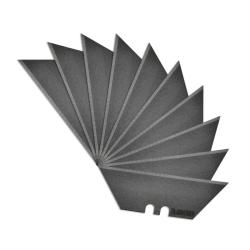 Pack 10 Lames C&eacute;ramique Oknife UB2C Noires Zircone Oxyide Couteau Utilitaire U1 OKNUB2CB