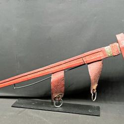 ANCIENNE EPEE TRADITIONNELLE TAKOUBA DU NIGER, FIN DU XIX&deg;, REGION SAHARIENNE, AFRIQUE