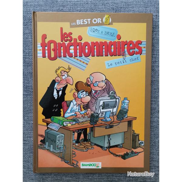 BD Les Best Or Les Fonctionnaires Le Petit Chef Bloz et Beka