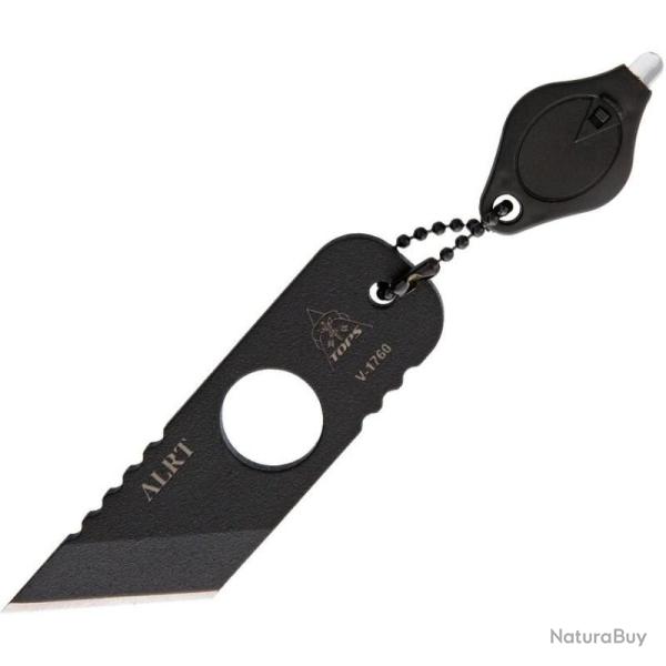 Couteau de Cou TOPS ALRT Lame Acier 1095 �tui Kydex Collier USA TPALRT01