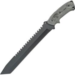 Couteau Fixe TOPS Steel Eagle 111A Lame Acier 1095 Carbone Manche Micarta USA TP111A